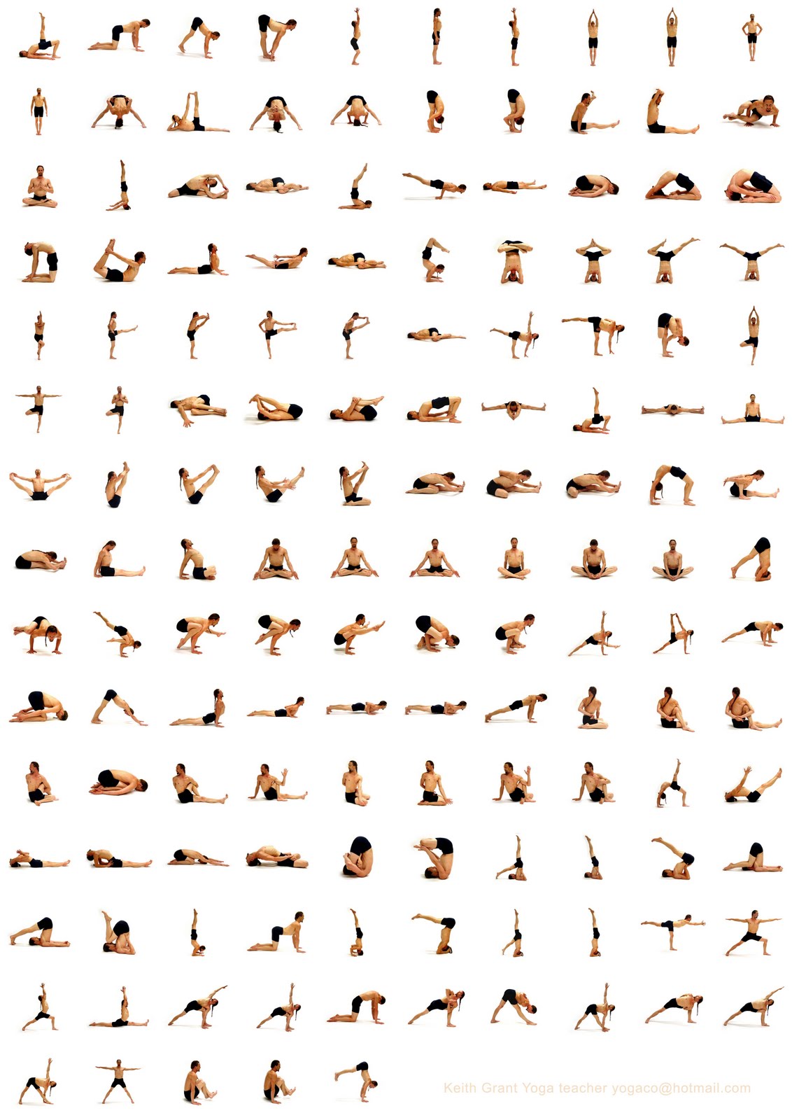 Daily Yoga Chart